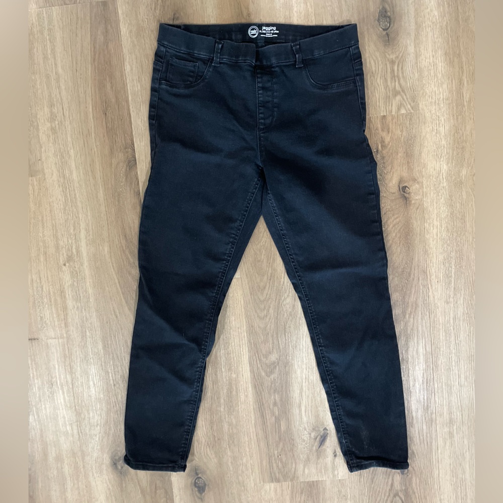 Girls XL black Jeggings Wonder Nation